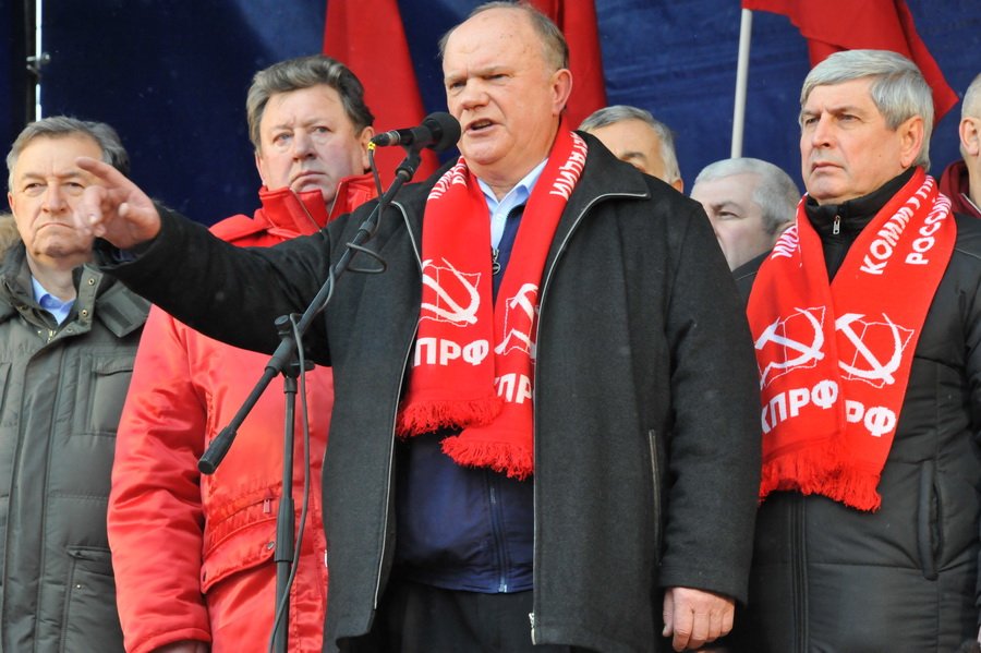 «Зюганов – наш народный Президент и Верховный главнокомандующий!» В Москве состоялся 10-тысячный митинг КПРФ и народно-патриотических сил