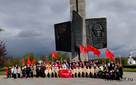 Тверские коммунисты приняли марш-эстафету КПРФ «Наша Великая Победа»