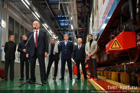 Г.А. Зюганов принял участие в открытии тематического поезда, посвященного Орловской области