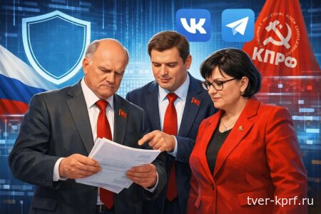 «Единая Россия», ЛДПР и «Новые люди» заблокировали инициативу КПРФ по защите цифровых прав граждан