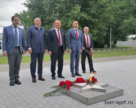 Геннадий Зюганов на тульской земле
